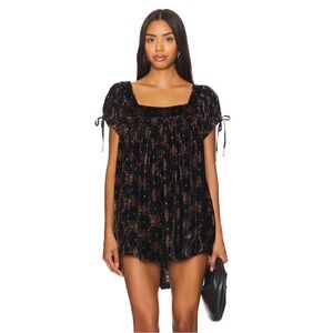 NWT We the Free Summer Camp Velvet Tunic